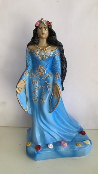 Iemanjá Imagem Yemanja Mãe Rainha do Mar 40cm