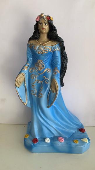 Iemanjá Imagem Yemanja Mãe Rainha do Mar 40cm