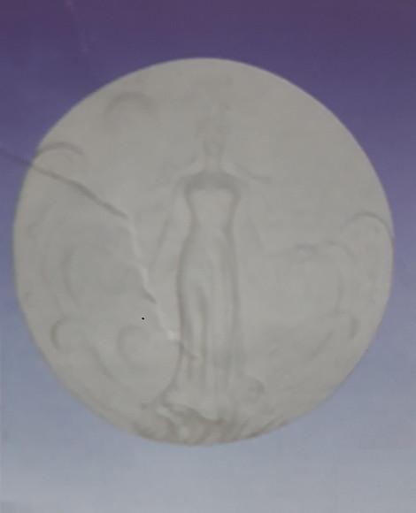 Iemanjá Mandala Yemanjá Imagem Placa de Parede