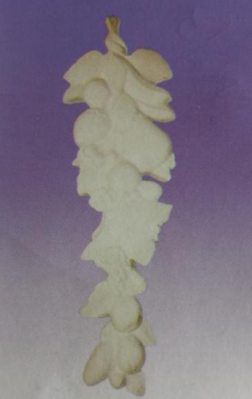 Imagem Aplique de Frutas de Parede Escultura em Gesso Cru