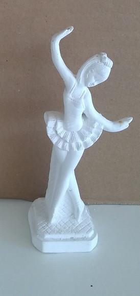 Imagem Bailarina Escultura em Gesso Cru para Pintar