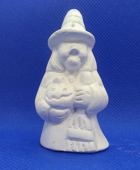 Imagem Bruxa da Sorte Escultura em Gesso Puro para Pintar