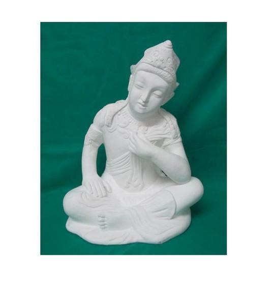 Imagem Buda Tibet Imagem em Gesso para Pintar