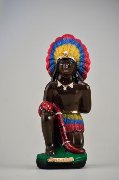 Imagem Caboclo Arariboia Escultura 100% em Gesso