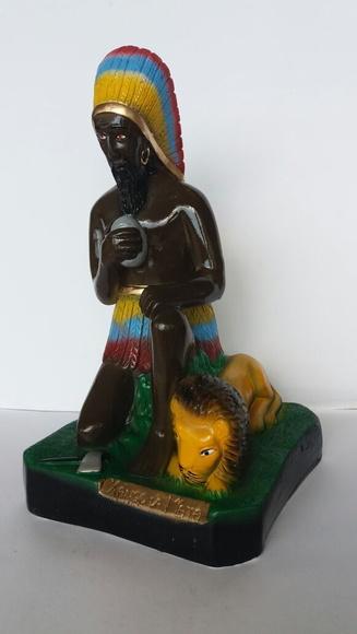 Imagem Caboclo Xango das Matas Escultura Xango das Matas