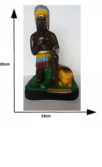 Imagem Caboclo Xango das Matas Escultura Xango das Matas