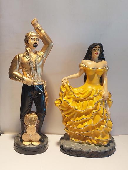 Imagem Casal de Ciganos do Ouro Cigano Vladimir Cigana Ouro