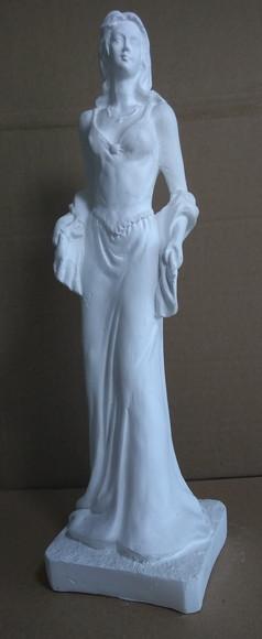 Imagem Cigana Paloma ou Luna Escultura Gesso Cru para Pintar