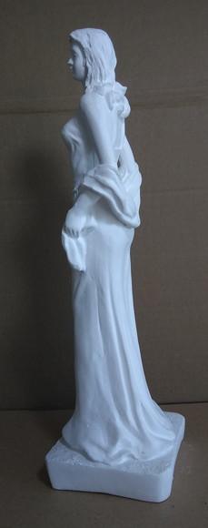 Imagem Cigana Paloma ou Luna Escultura Gesso Cru para Pintar