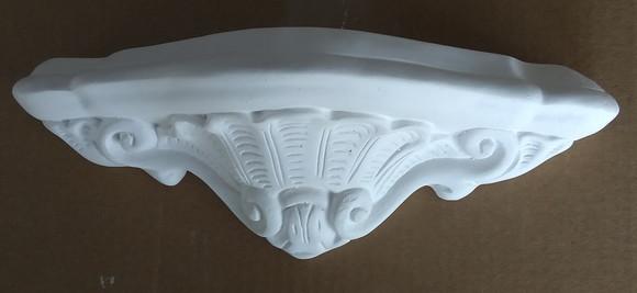 Imagem Console de Parede Escultura Console em Gesso Natural