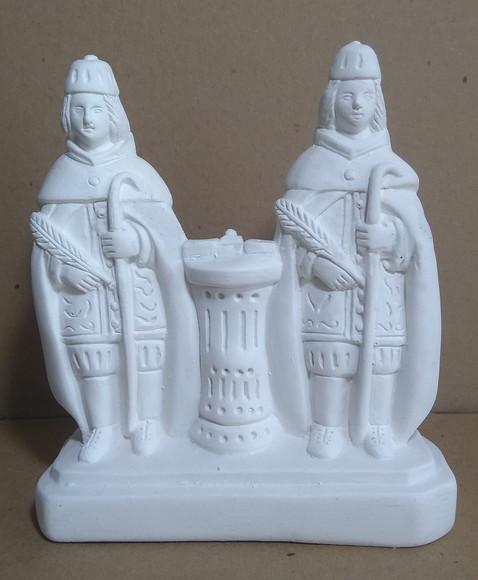 Imagem Cosme e Damião Escultura do São Cosme e São Damião