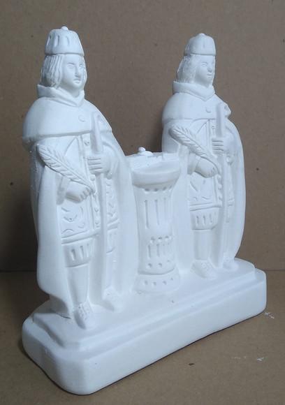 Imagem Cosme e Damião Escultura do São Cosme e São Damião