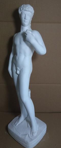 Imagem David de Michelangelo Escultura em Gesso para Pintar