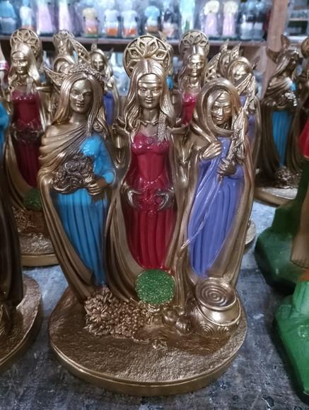 Imagem Deusa Tríplice Wicca Lua Hécate Pureza Poder Proteção