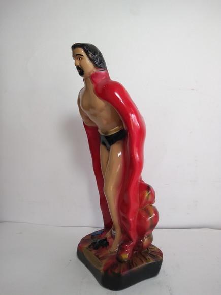 Imagem Exu Marabô Escultura 100% em Gesso Puro Natural
