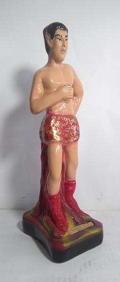 Imagem Exu Mirim Escultura 100% em Gesso Natural Estatua