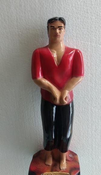 Imagem Exu Tiriri Escultura 100% em Gesso Puro Natural