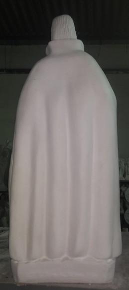 Imagem Exu Tranca Rua das Almas Escultura Grande com 60cm