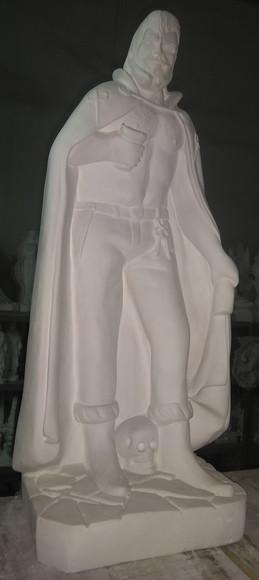 Imagem Exu Tranca Rua das Almas Escultura Grande com 60cm