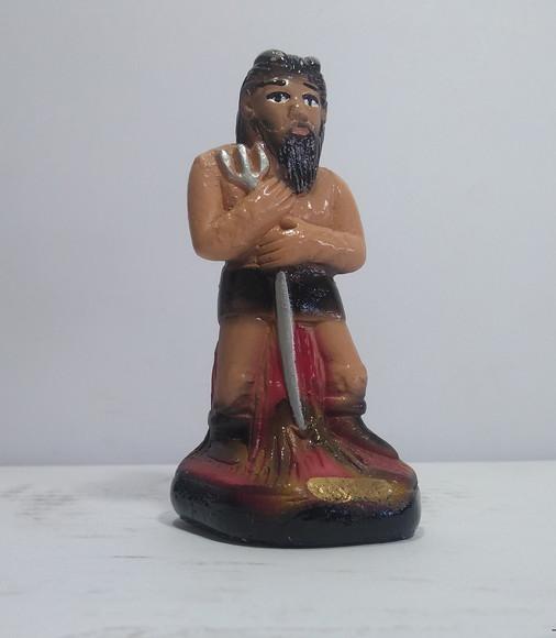 Imagem Exu Lúcifer Escultura de Bolso Lúcifer sem Capa 10cm