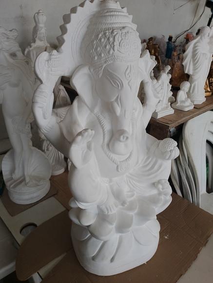 Imagem Ganesha Escultura Ganesha Grande com 75cm