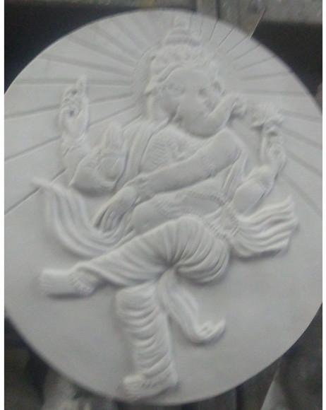 Imagem Ganesha Placa de Parede Escultura Placa Ganesha