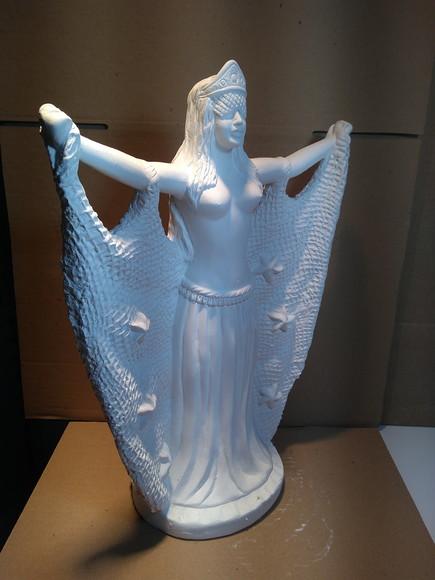 Imagem Iemanjá Escultura Yemanja dos Orixás do Candomblé