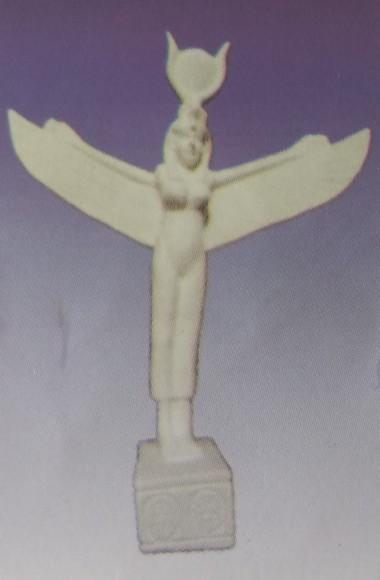 Imagem Iris Escultura em Gesso Cru para Pintar Como Desejar