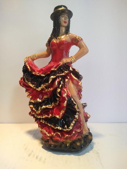 Imagem Malandra Escultura Pomba Gira Maria Malandra Nova