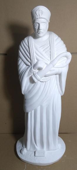 Imagem Nanã em Gesso Cru para Pintar Orixá do Candomblé