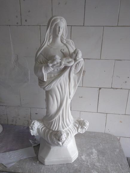Imagem Nossa Senhora Abadia Escultura da N Sra Abadia Grande