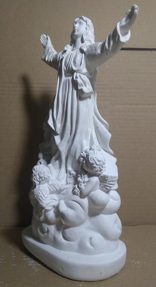 Imagem Nossa Senhora da Assunção Escultura Sra Assunção Sant