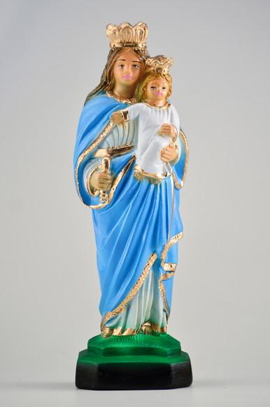 Imagem Nossa Senhora Auxiliadora Escultura em Gesso Puro