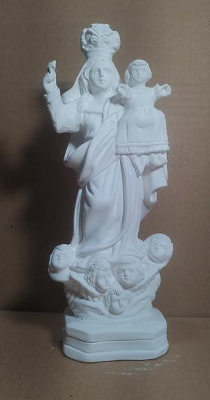 Imagem Nossa Senhora da Guia Escultura N Sra Guia Barroca