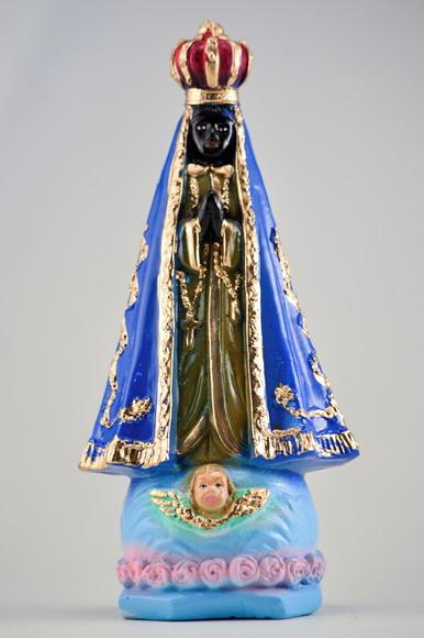 Imagem Nossa Senhora de Aparecida Escultura 100% em Gesso