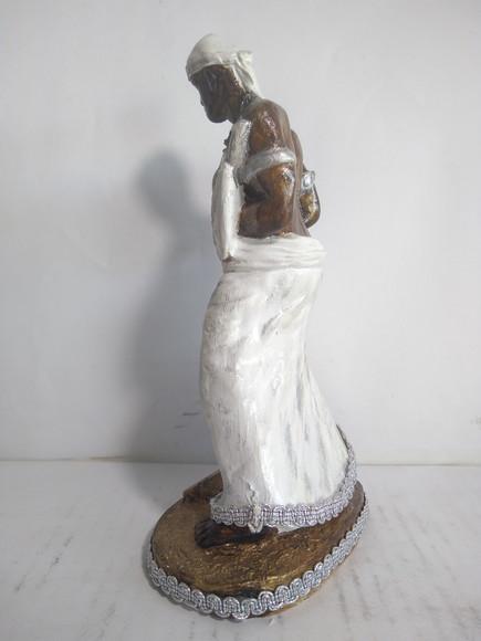Imagem Oxaguiã Escultura Oxaguian Orixá Candomblé Africano