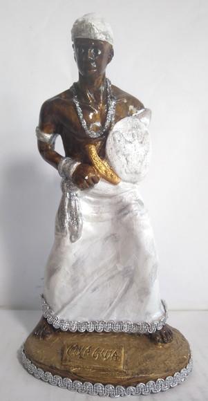 Imagem Oxaguiã Escultura Oxaguian Orixá Candomblé Africano