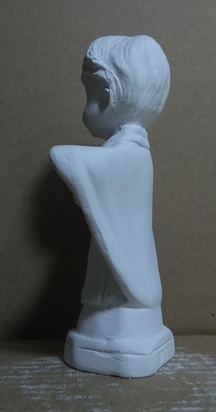 Imagem Oxalá Baby Escultura Oxalá Baby Cristo Criança 14cm