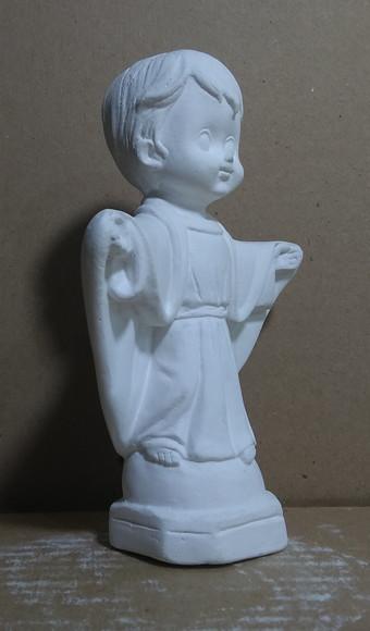 Imagem Oxalá Baby Escultura Oxalá Baby Cristo Criança 14cm