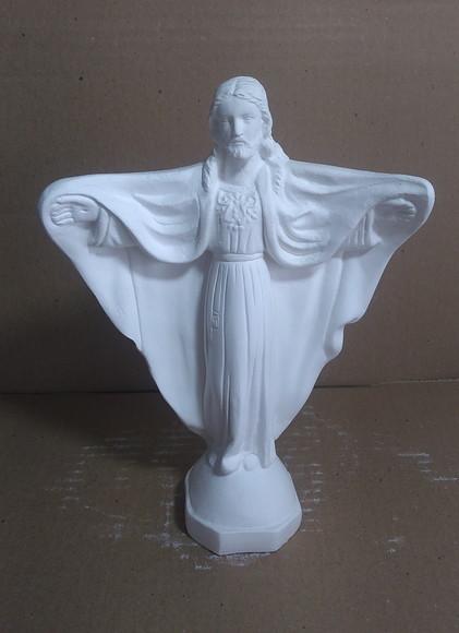 Imagem Oxalá Escultura Cristo Redentor de Braços Abertos