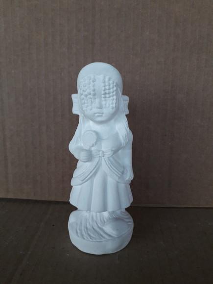 Imagem Oxum Baby Escultura em Gesso para Pintar do Seu Gosto