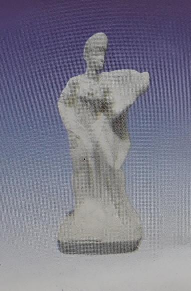 Imagem Oxum Orixá do Candomblé Imagem em Gesso para Pintar