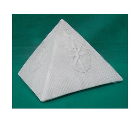 Imagem Piramide Estrela em Gesso Cru para Pintar
