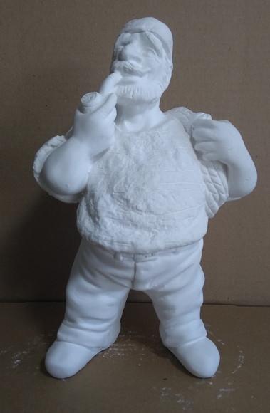 Imagem Pirata Marinheiro em Gesso Cru para Pintar