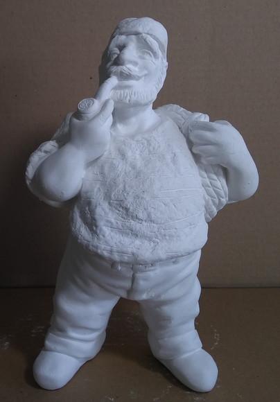 Imagem Pirata Marinheiro em Gesso Cru para Pintar