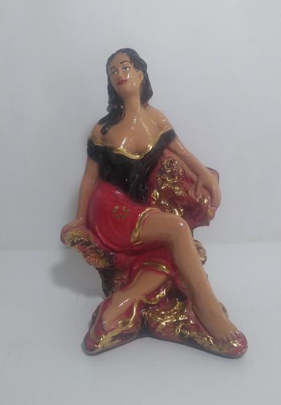 Imagem Pomba Gira do Fogo Escultura Pomba Gira