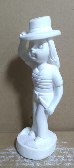 Imagem Pomba Gira Maria Navalha Baby Escultura Malandra Faca