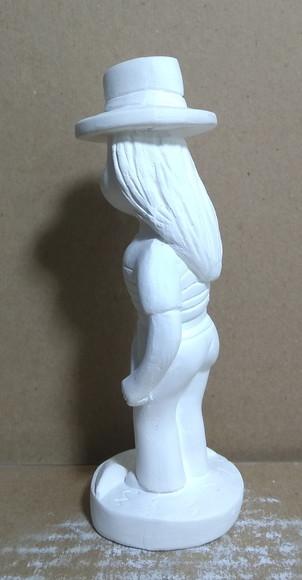 Imagem Pomba Gira Maria Navalha Baby Escultura Malandra Faca
