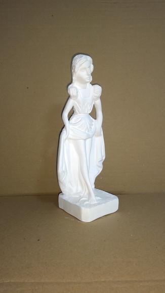 Imagem Pomba Gira Ritinha Escultura em Gesso Cru para Pintar