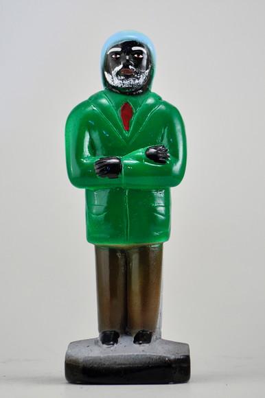 Imagem Preto Velho Pai Jacob Escultura em Gesso Natural